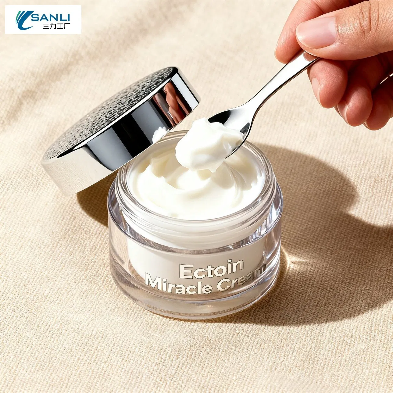 Organic Soothing and Repair Face Cream with Portulaca Oleracea Extract for Calming Inflamed Skin and Anti-Inflammatory Benefits