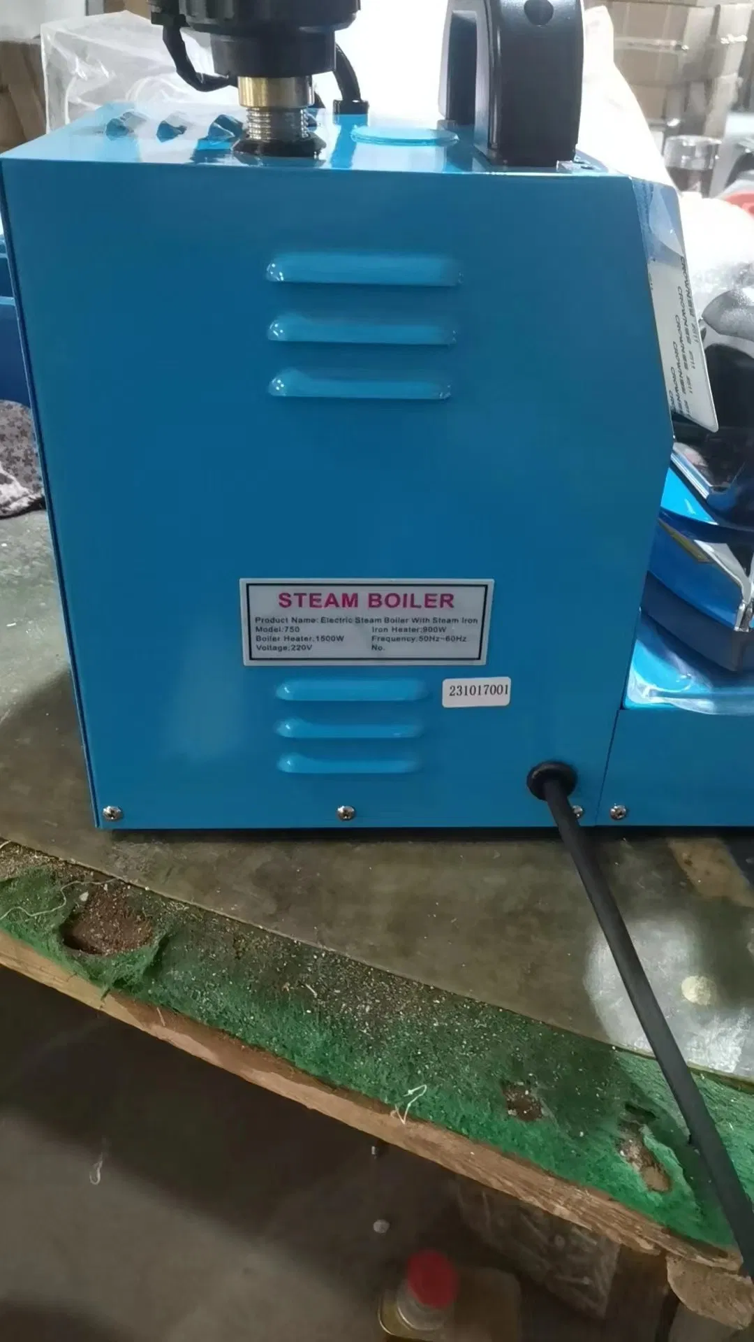 Steam Boiler Electric Boiler Heating Boiler with Iron (BR-ST750)