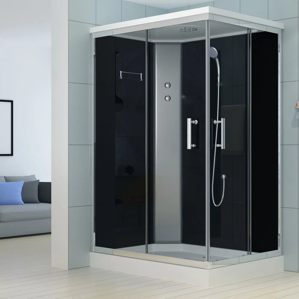 Hangzhou Chromed Aluminium Framed European Complete Shower Cabin 900X900