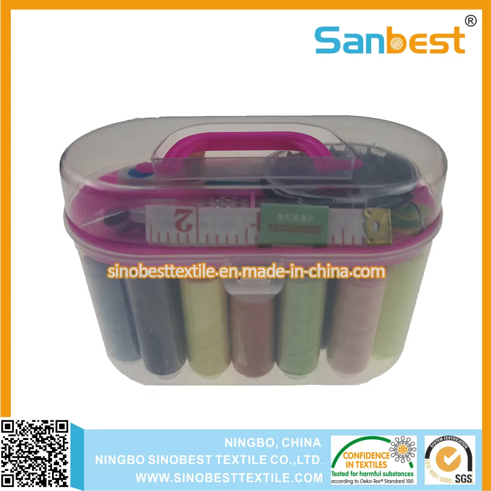 Sewing Box/Double-Layer Portable Hand-Held Sewing Kit