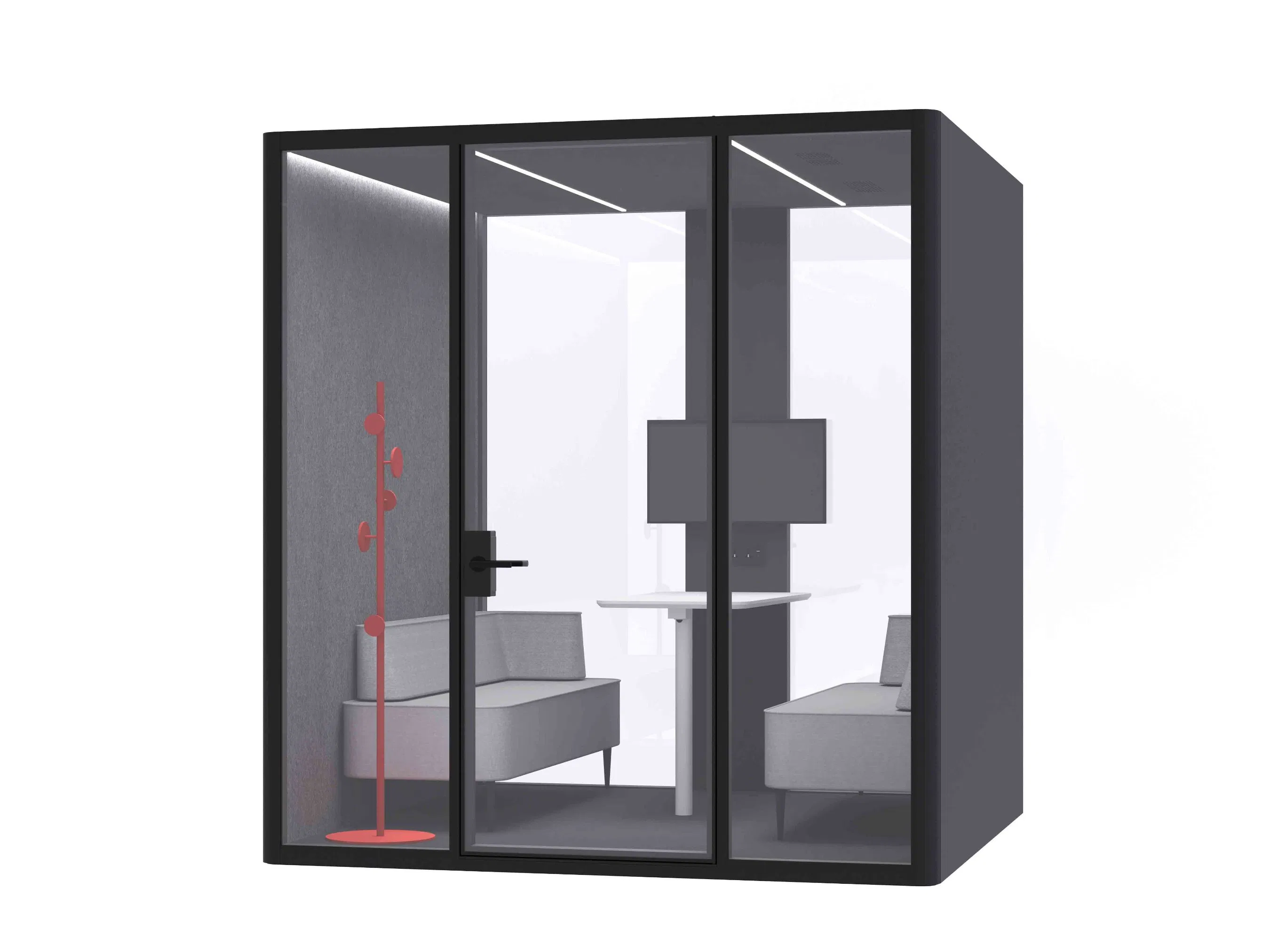Office Furniture Indoor Sound-Proof Noise-Control Acoustic Meeting Booth