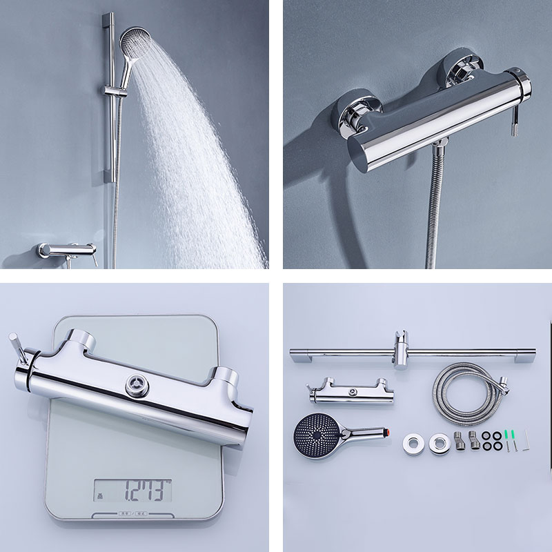 Manufacturing Wall Mounted Brass Handheld Grifo Bathroom Shower Faucet