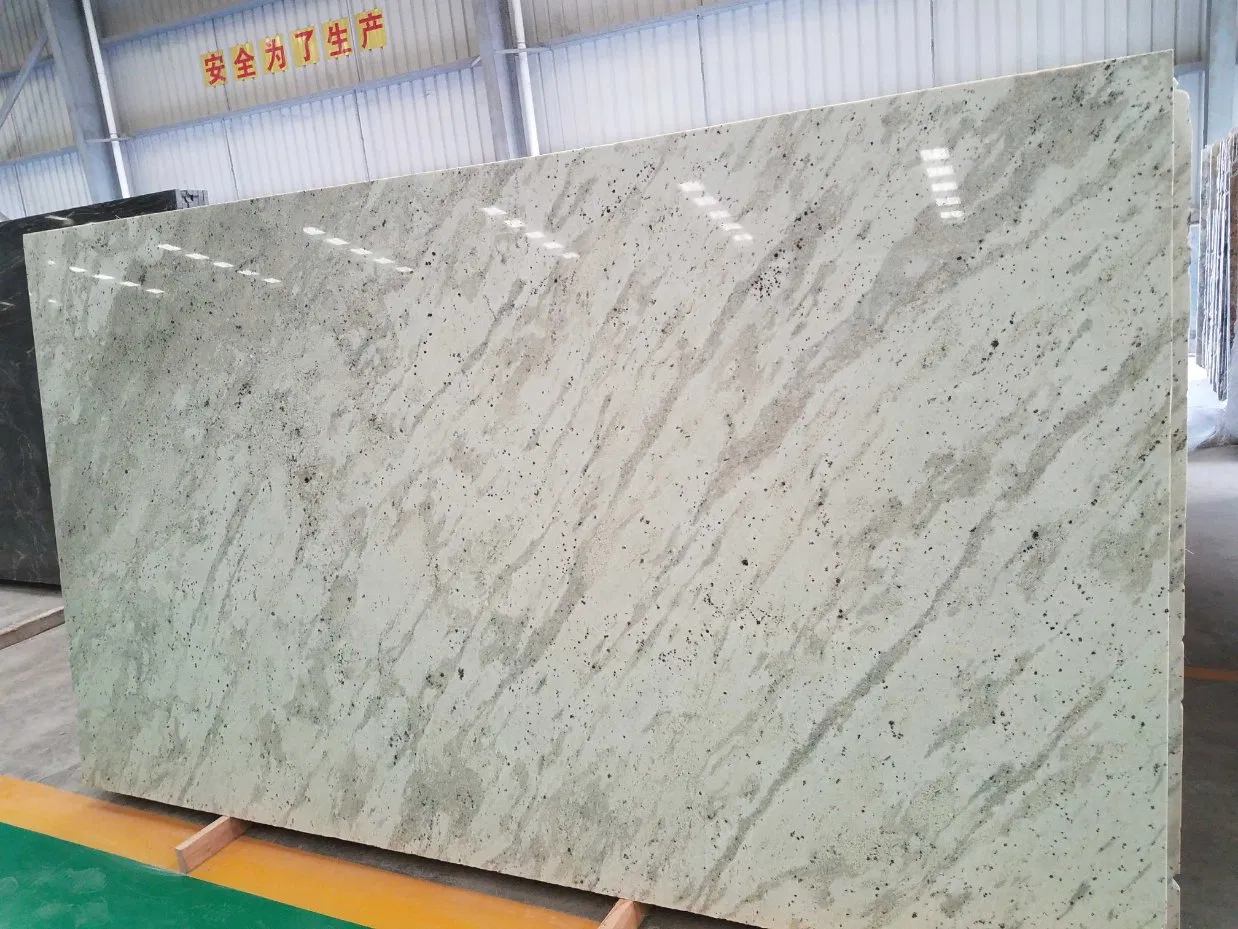 Wholesale Polished Kashmire Gold Natural Stone Granite Cube Stone