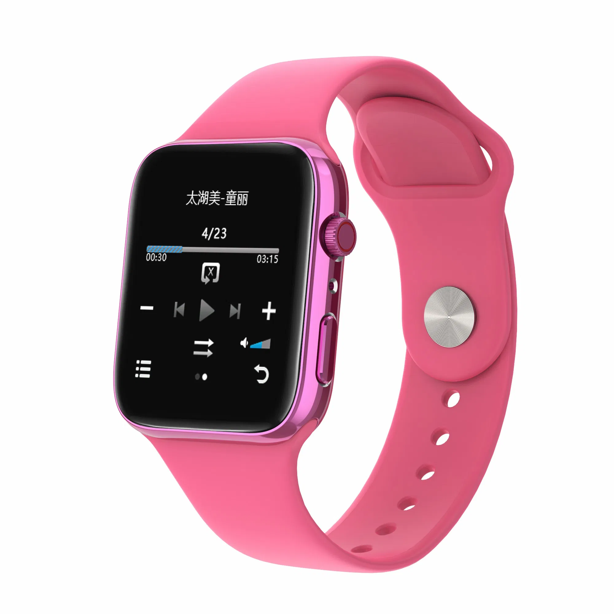 IP68 Waterproof Blood Pressure Heart Rate Blood Oxygen Sleep Body Temperature Monitoring F58 Music Smart Watch