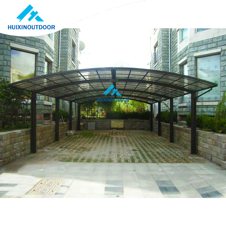 New Design Outdoor Modern Beautiful Mounting Metal Carports Lowes for 2 Car