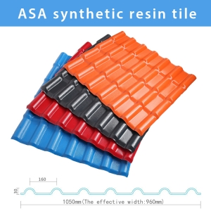 Solar Roofing Sheet, Plastic Roofing Shingles, ASA Synthetic Roofing Tile