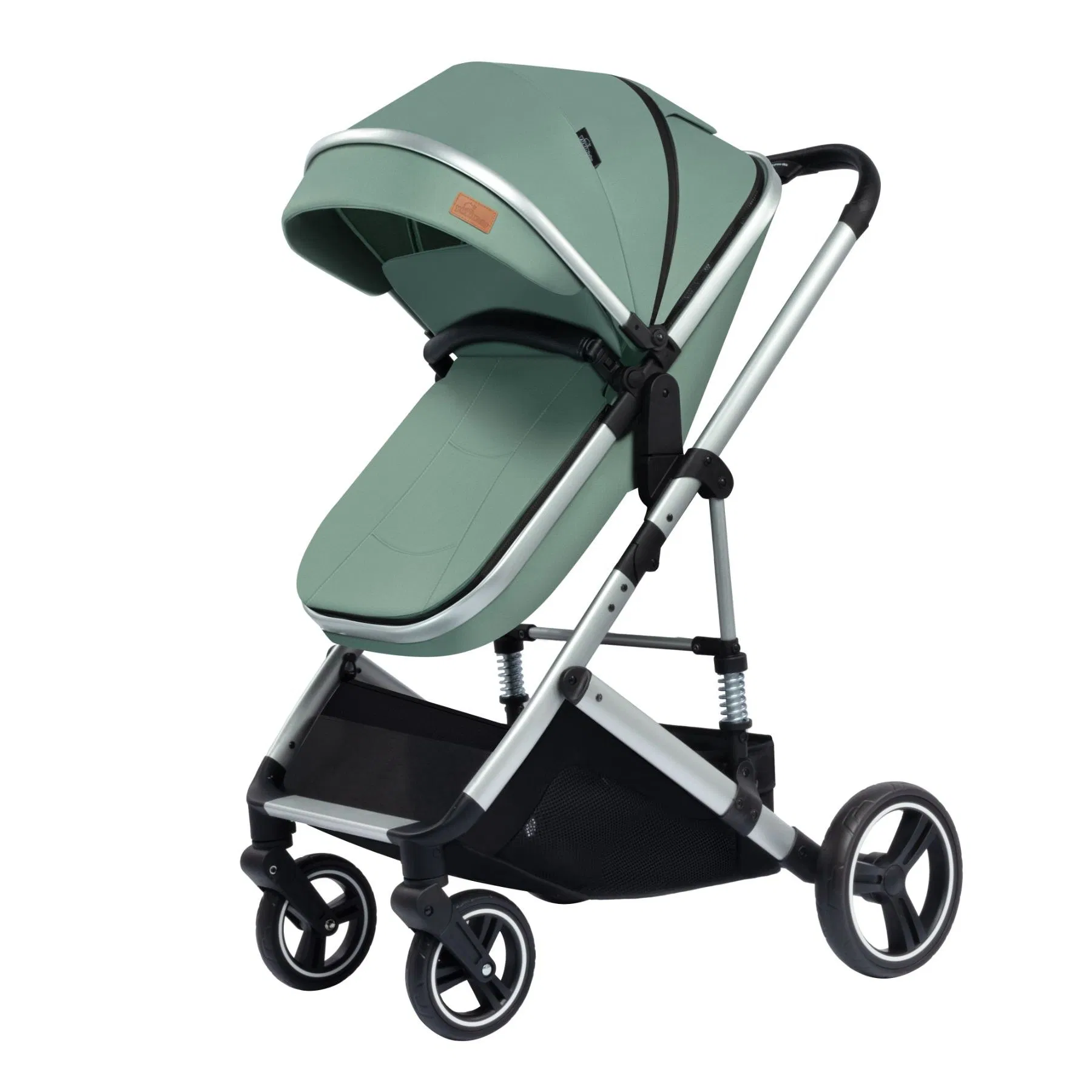 Factory-Direct En1888 Standard High Landscape Baby Stroller Multi-Position Pram