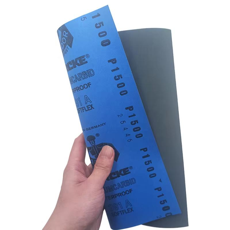 Водостойкая наждачная бумага P120-7000, 23x28 см