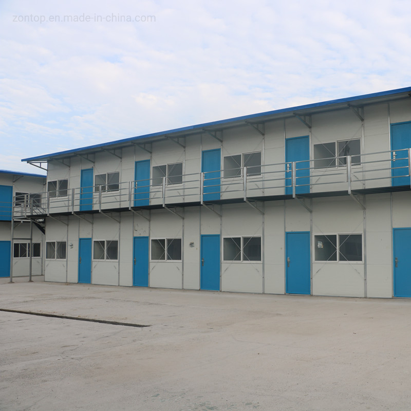 Easy Install High Quality Modular Portable Laborer Dormitory Canteen Two Storey Building Prefabricated K Homes