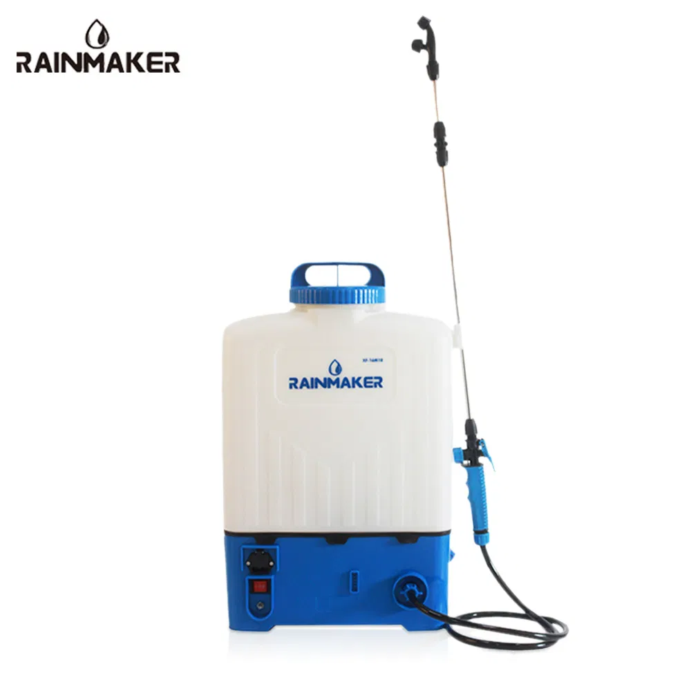 Rainmaker 16L Farm Knapsack Plastic Portable High Pressure Weed Electric Sprayer