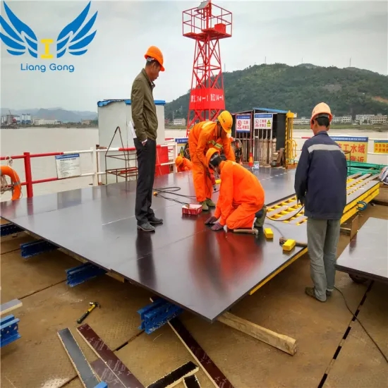 1220mm*2440mm Shuttering Film Faced Plywood for Formwork System