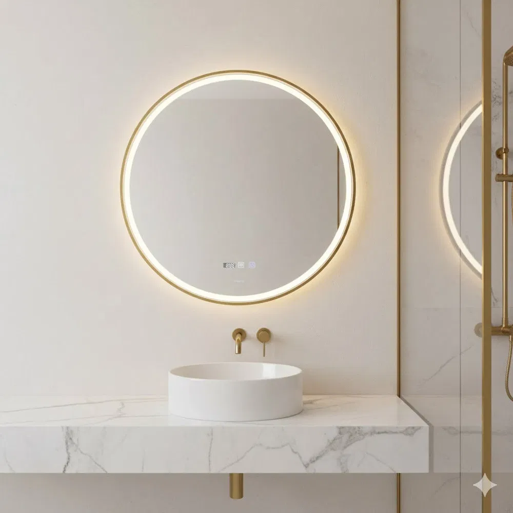 Умное зеркало с сенсорным экраном для торговых центров