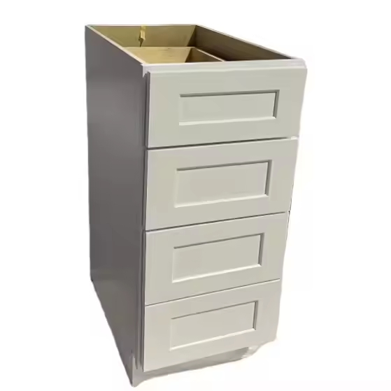 Solid Birch Wood Shaker Style Modern Kitchen Cabinets Rustic Home Flat Pack Set with Lacquer Finish Plywood MDF Carcass Material