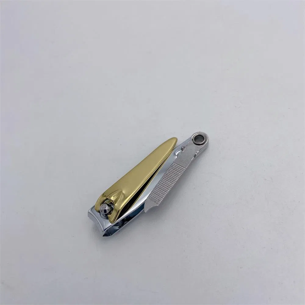 Mini Finger Nail Clipper with Electrophoretic Handle and Chain for Brazil Market