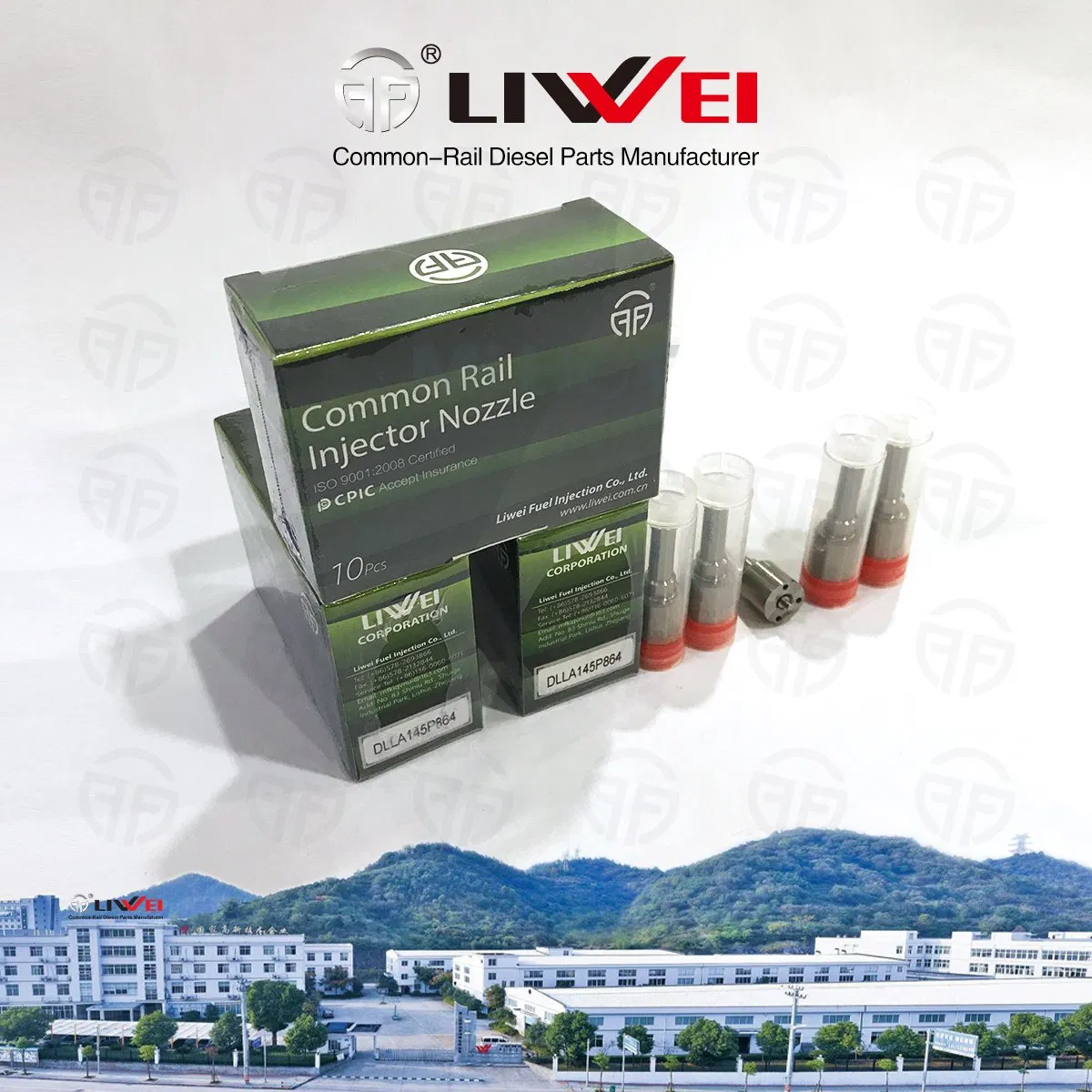 Liwei Common Rail Diesel Nozzle Dlla145p864 для Toyota Pick-up