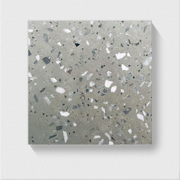 Deep Red Artificial Stone Terrazzo Tiles for Floor Tile/Washstand Tile/Wall Tile