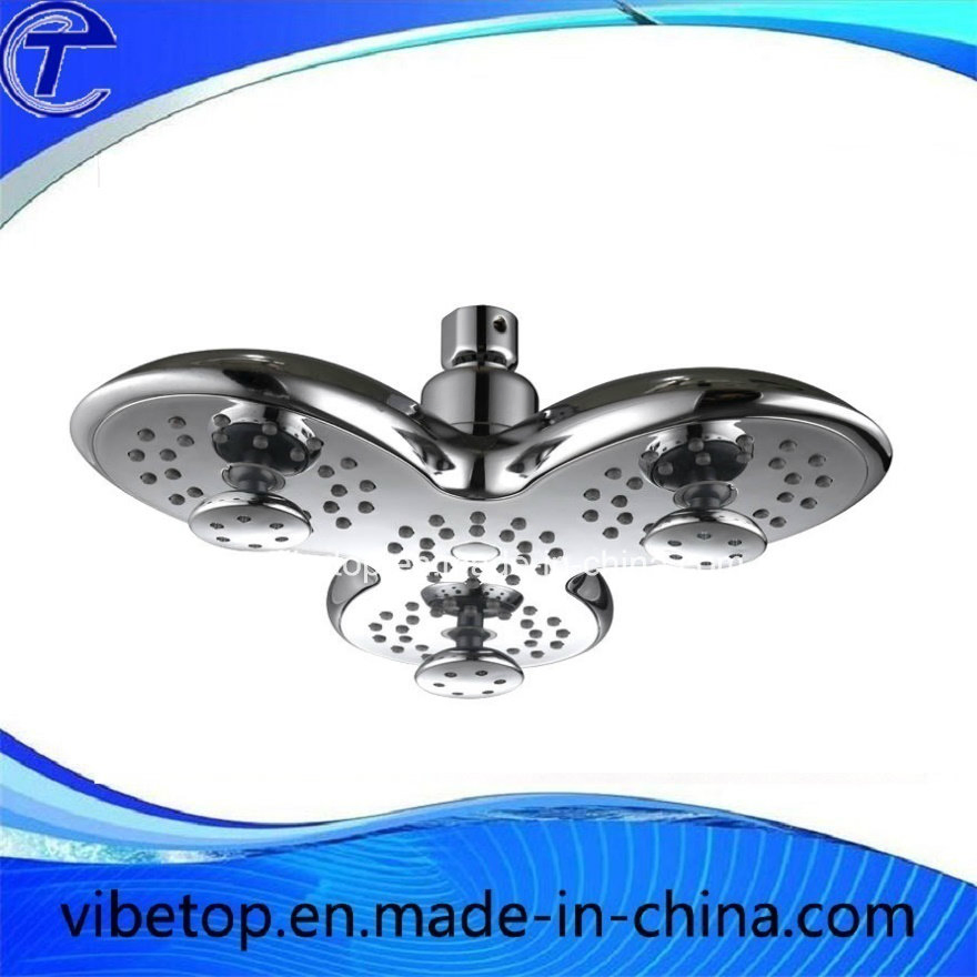 Shower Head Polished Chrome Top Spray Rain Shower Head with Bathroom