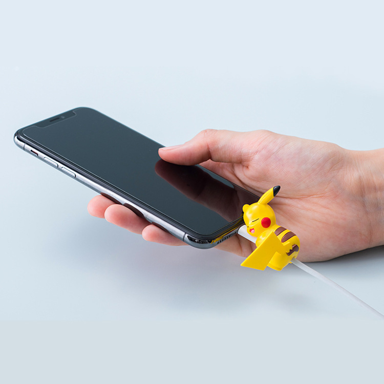 Защита для кабеля Pikachu, мягкий протектор для зарядки