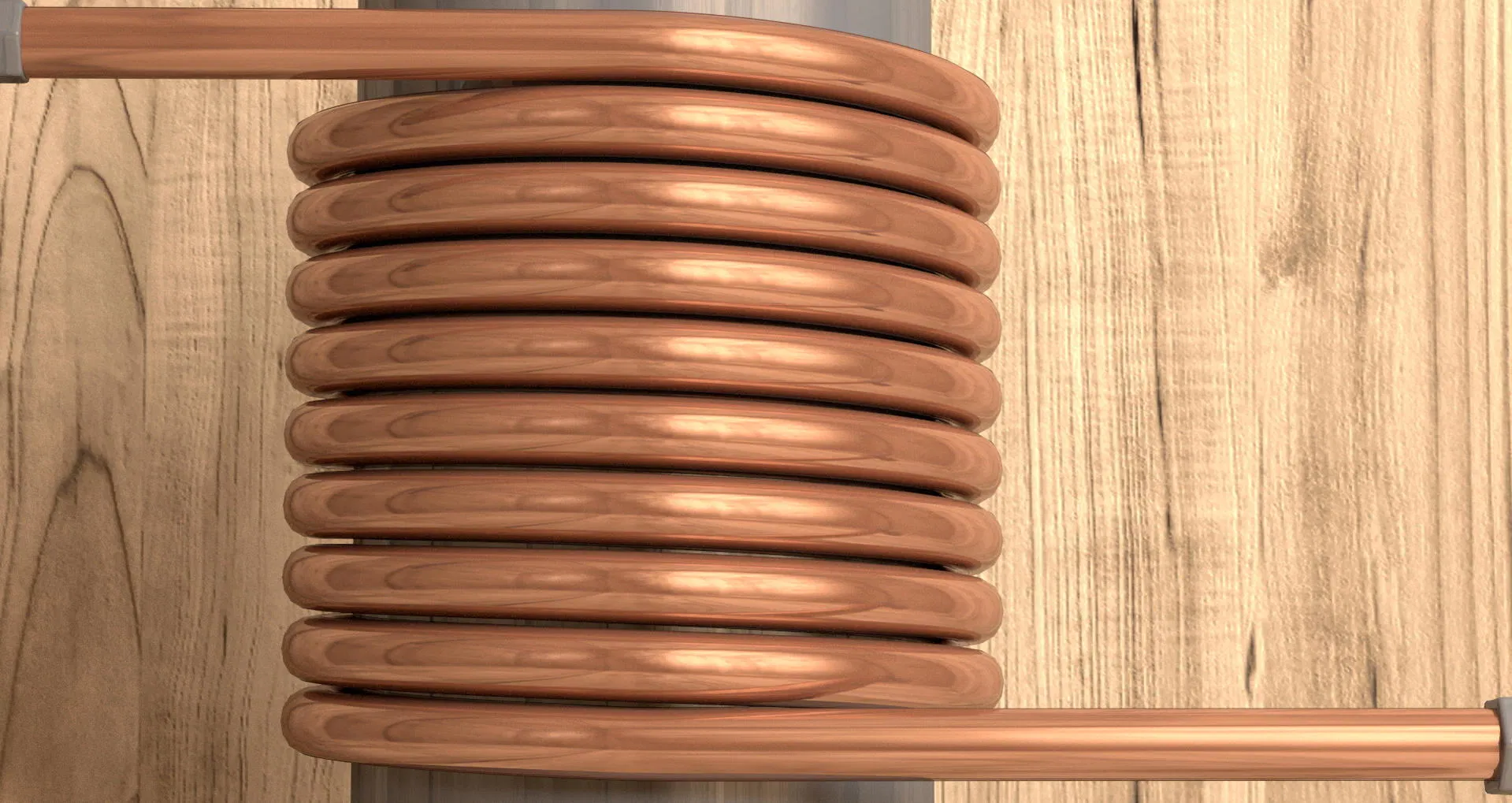 Pancake Copper Coil for Airconditioner
