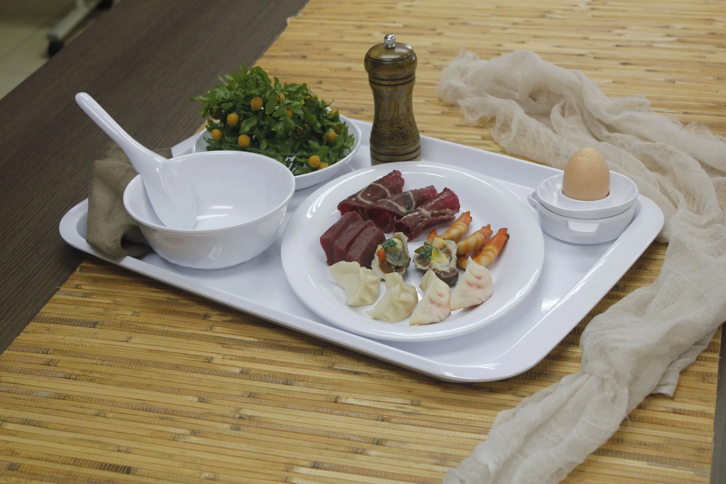 Melamine Bowl 6 Inch Bowl White Customizable Bowl Rice Soup