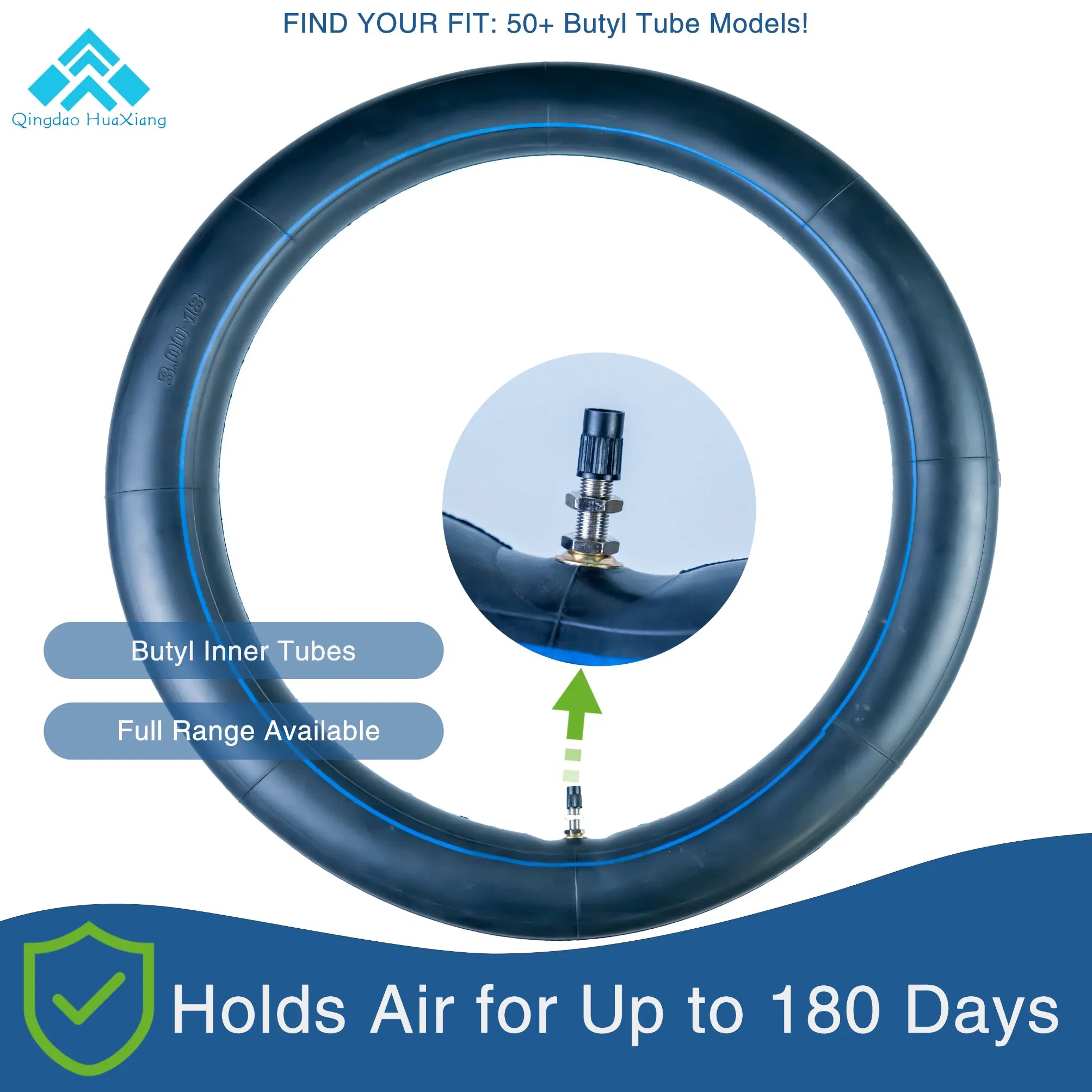 Камера мотоциклетная усиленная 2.75-17/3.00-17