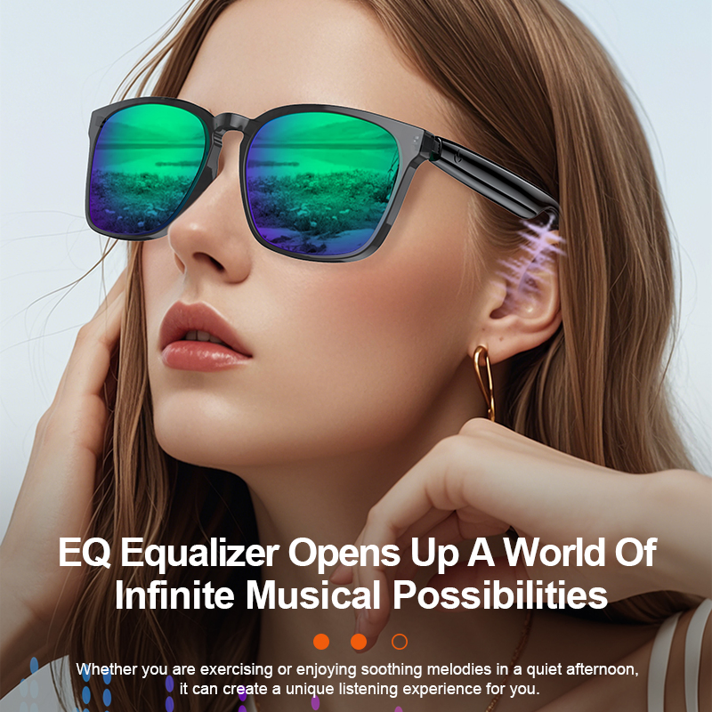 Умные очки AI с музыкой, звонками и переводом