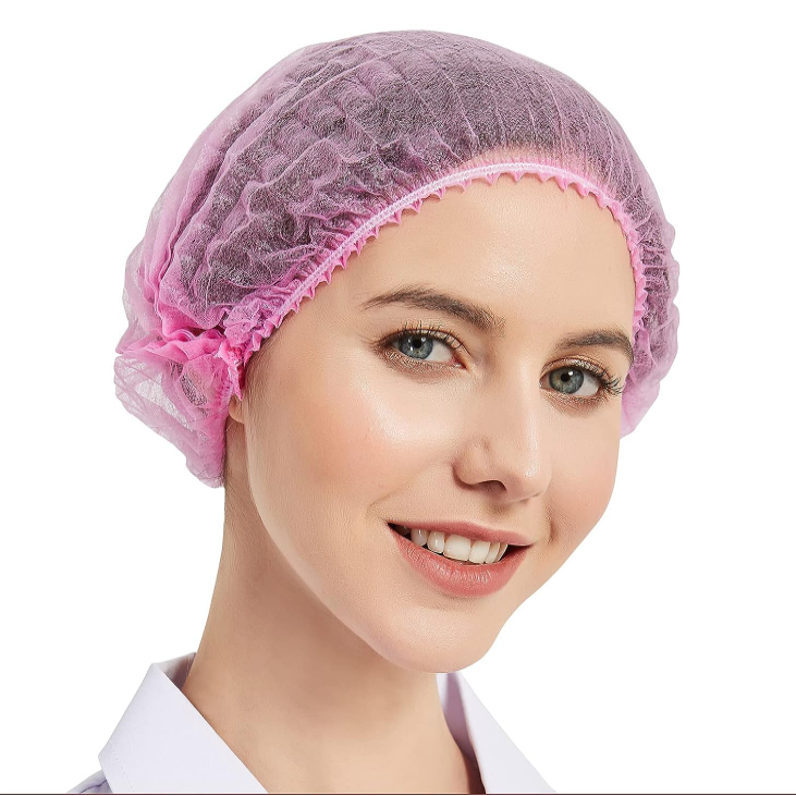 Disposable Shower Cap Waterproof Clear Hotel Travel SPA Salon Bathing Hair Cap
