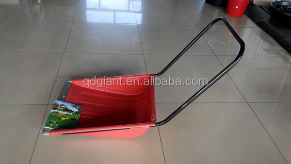 Pure Plastic Snow Shovel with Steel Handle for Japan