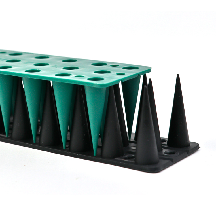 Шипы защитные от птиц и кошек для забора и стен