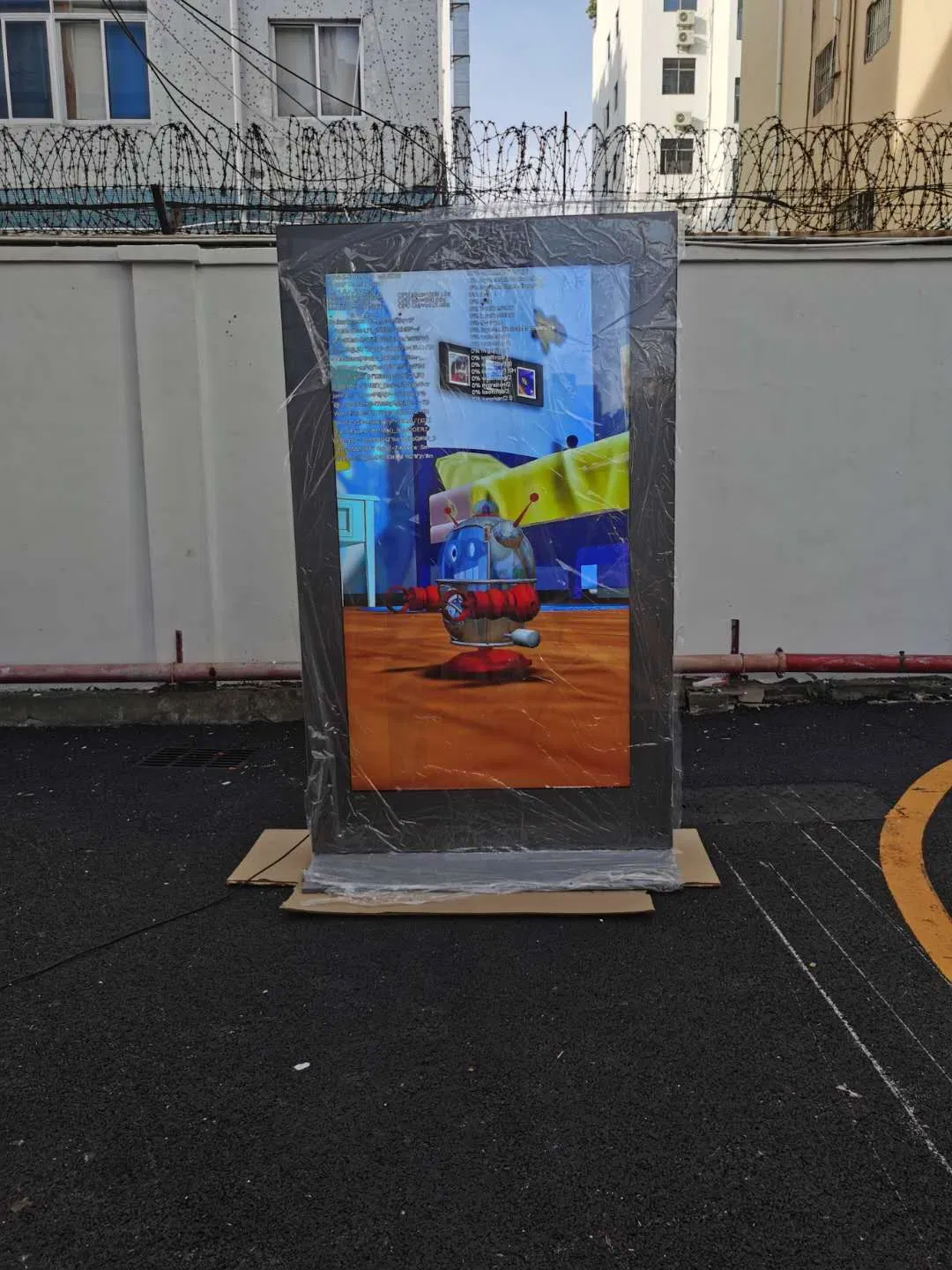 75inch High Brightness Waterproof IP65 Monitor Outdoor Advertising Digital Signage Kiosk LCD Display Screens