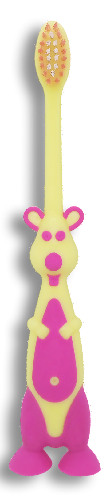 Suction Kids Toothbrush in Cute Design