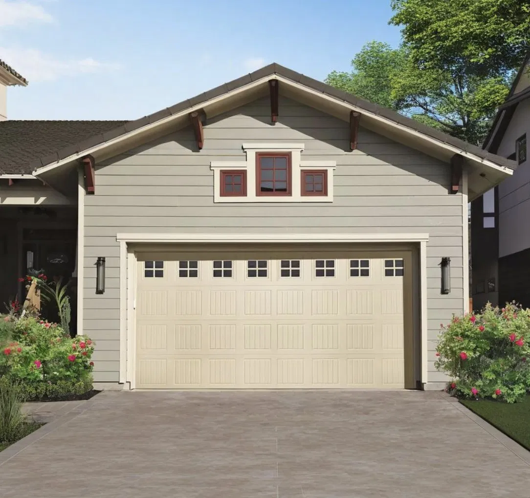 Residential Garage Door Metal 12 X 7 Custom Insulated Sectional Garage Door