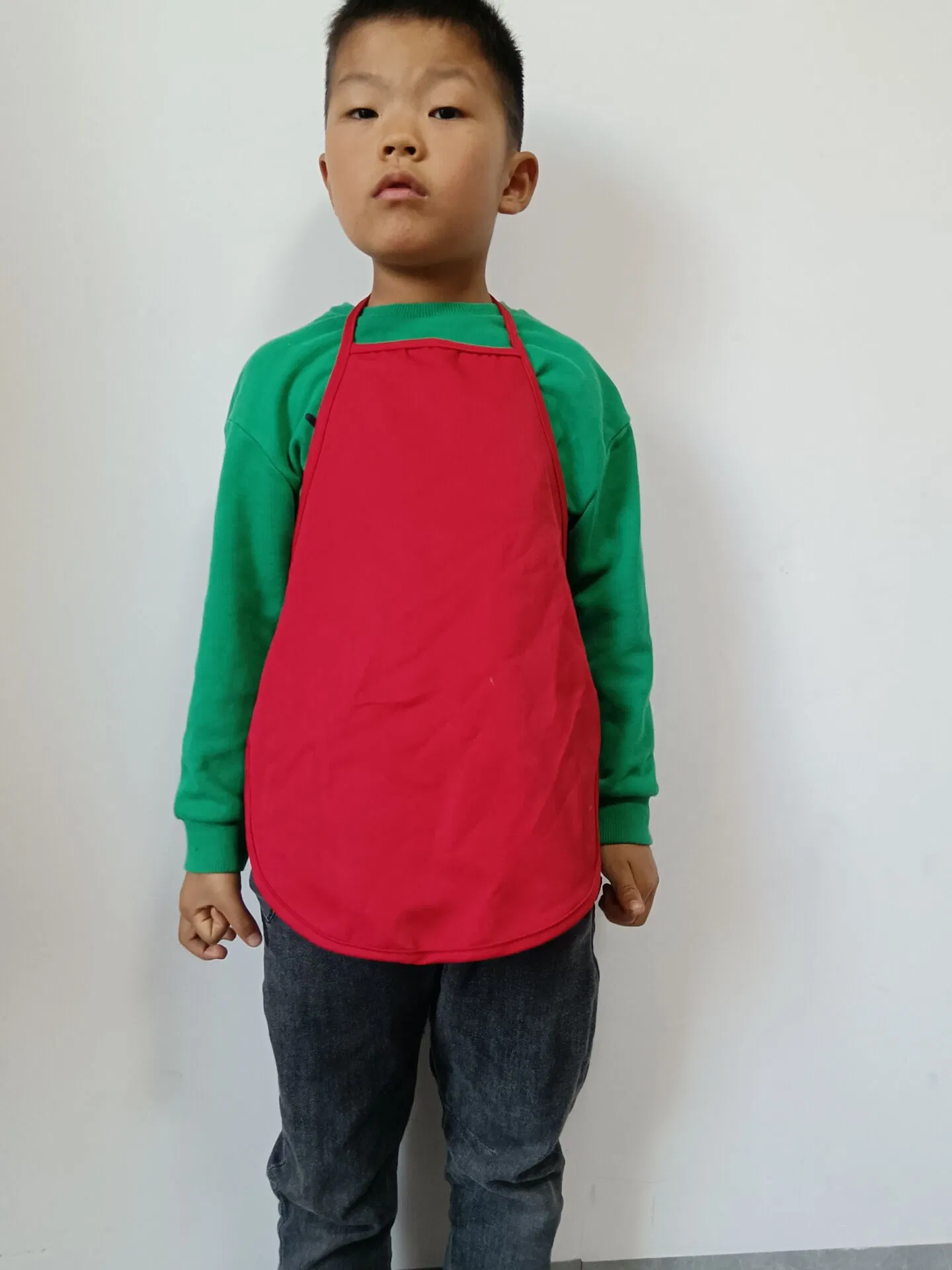 Customized Children Apron Kids Drawing Painting Apron and Kid Bag