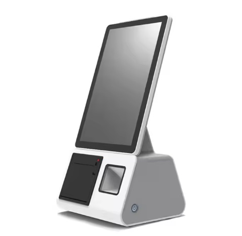 15.6 Inch Pcap Capacitive Touch Screen POS Self Service Kiosk Specialize for Support Super Markets & Shopping Center Self Service Touch Kiosk