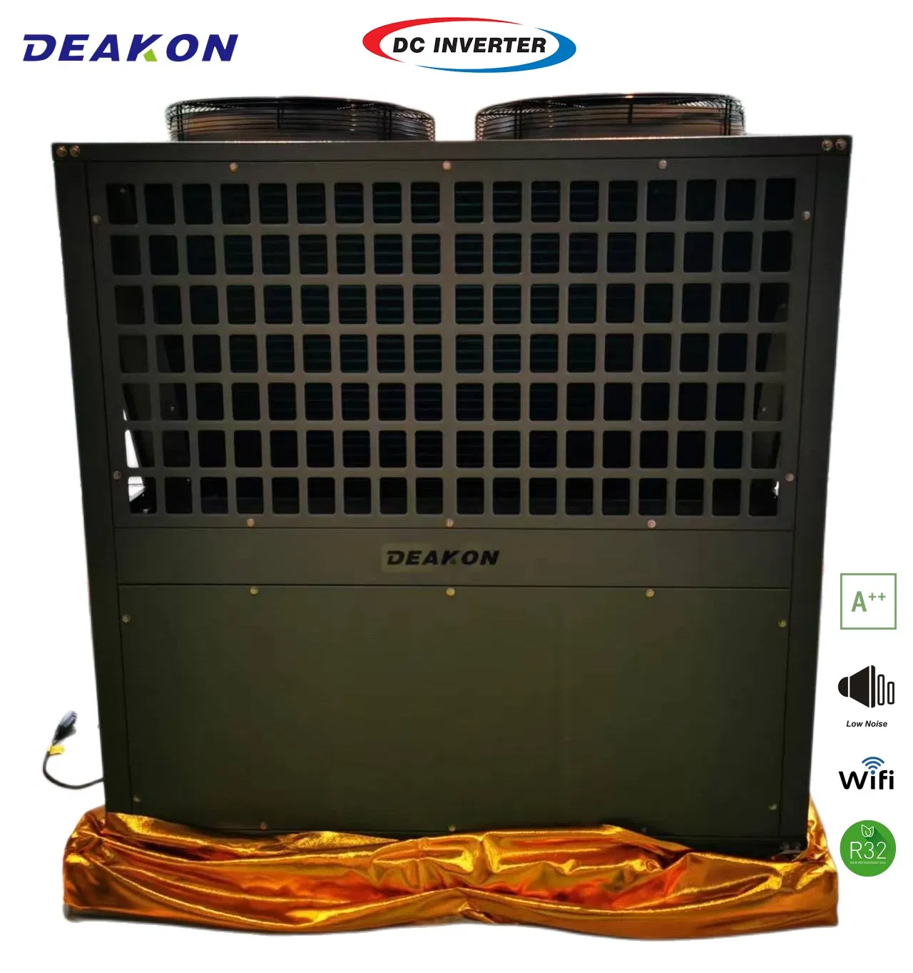 Deakon C2 PRO--52kw Commercial Hybrid Inverter Evi Air Source Heat Pump, WiFi APP Control, -25c Application