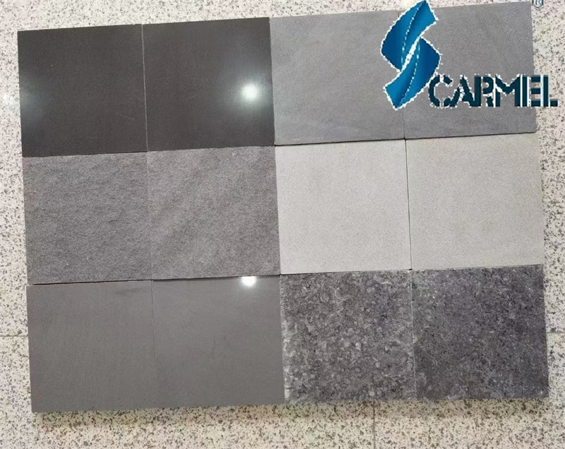 Grey Black White Yellow Red Pink Wooden Sandstone Tile Slab