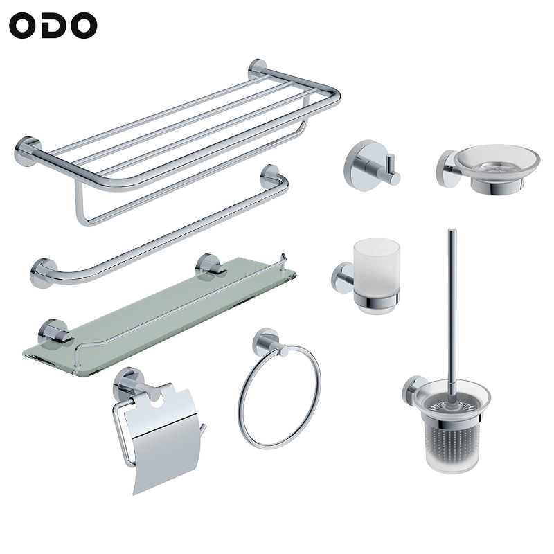 Ёршик для унитаза с держателем, хромированный