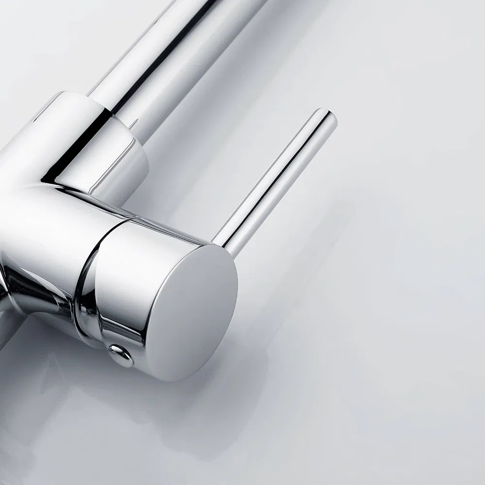 Single Handle Deck Mounted Contemporary Design Kitchen Tap Faucet