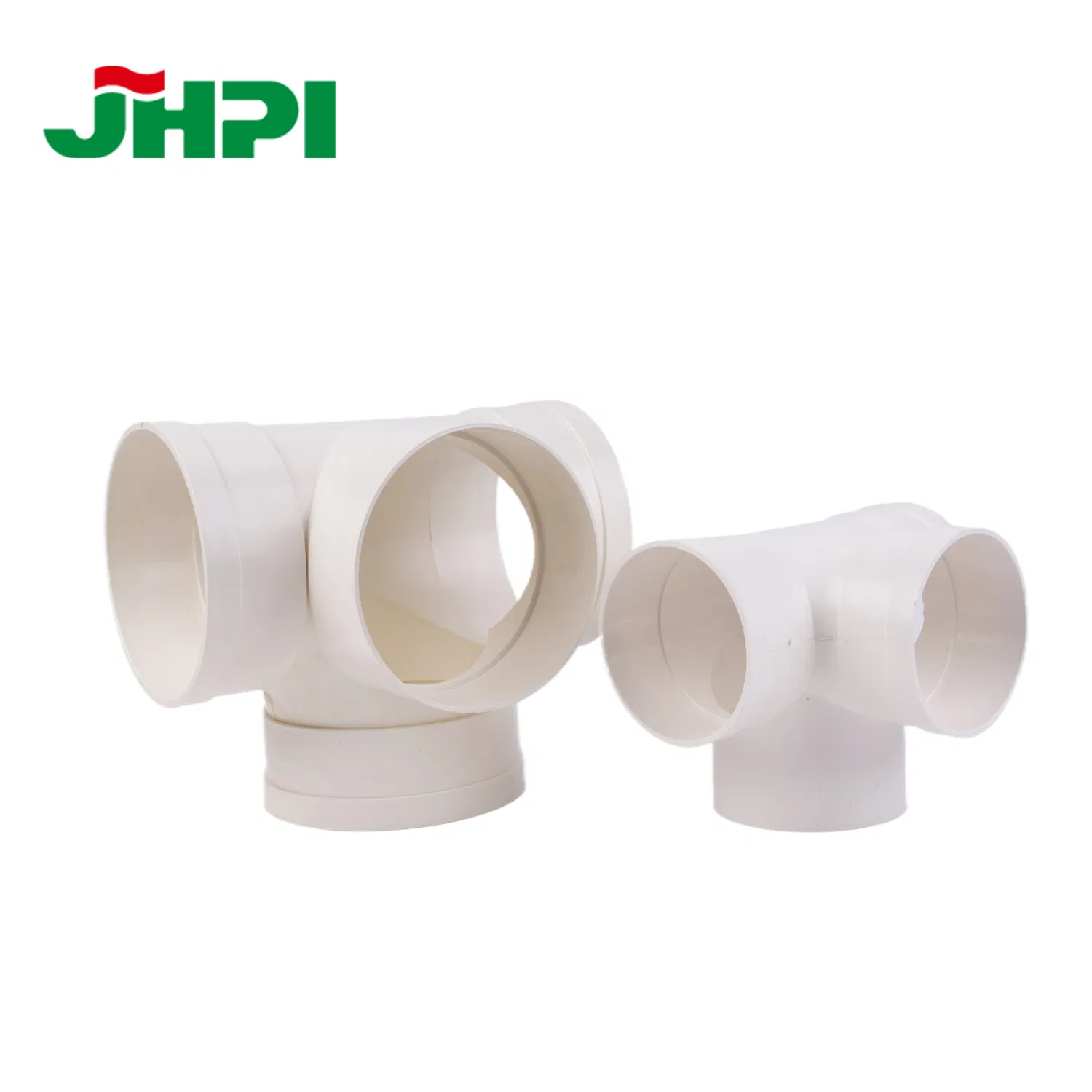 High Temperature Resistance PVC Drain Pipe Fittings Flat Equal Diameter Vertical Four-Way Pipe Fittings