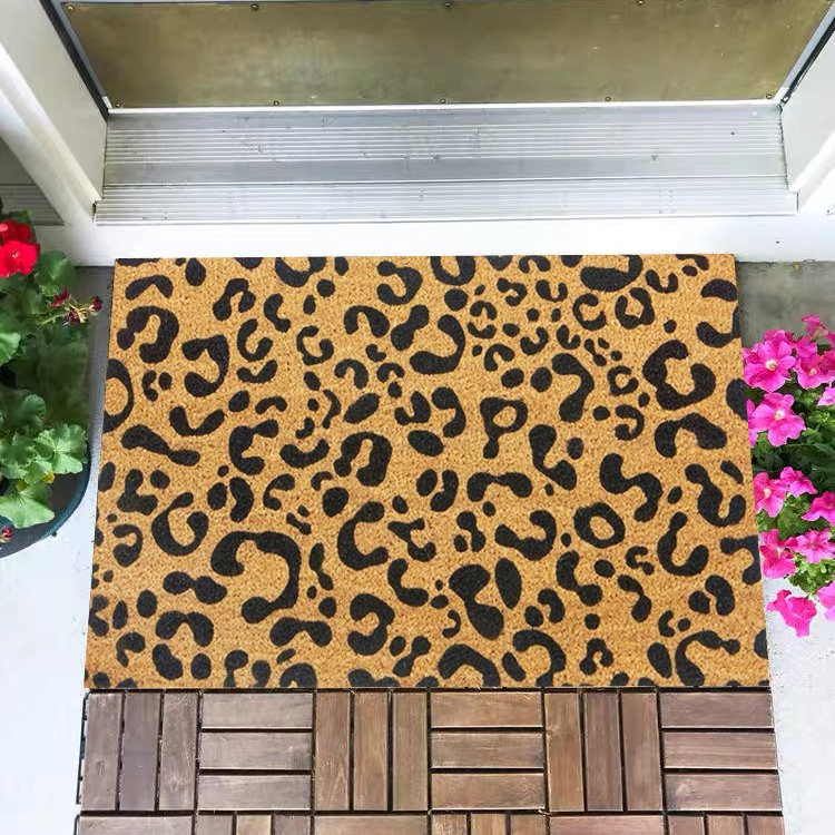 3D Carpets PVC Custom Mat with You Have Attached Image Welcome Floor Mats Indoor Custom Plain Coir Door Mat for Home
