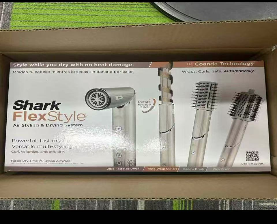 HD430 Shark Flexstyle 5 in 1 Multi-Functional Shaper Curling Iron Hairdryer