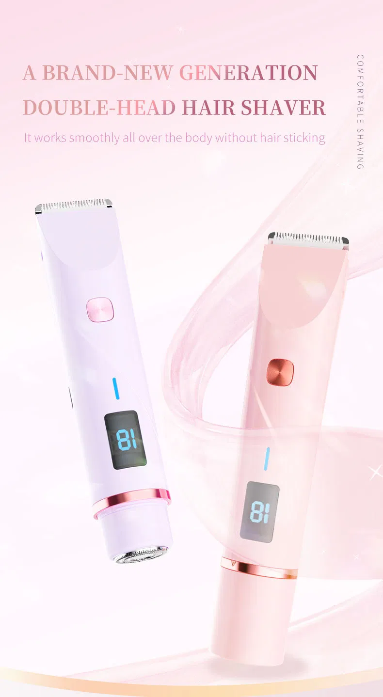 Wholesale Electric Hair Trimmer Silent Stainless Steel Blade Battery-Powered Special Hairdressing Tool for Household Use