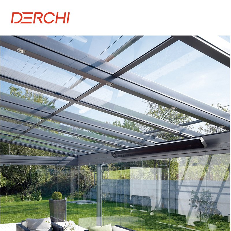 Free Standing Aluminium Glass Sunroom for Solarium Sunroom House
