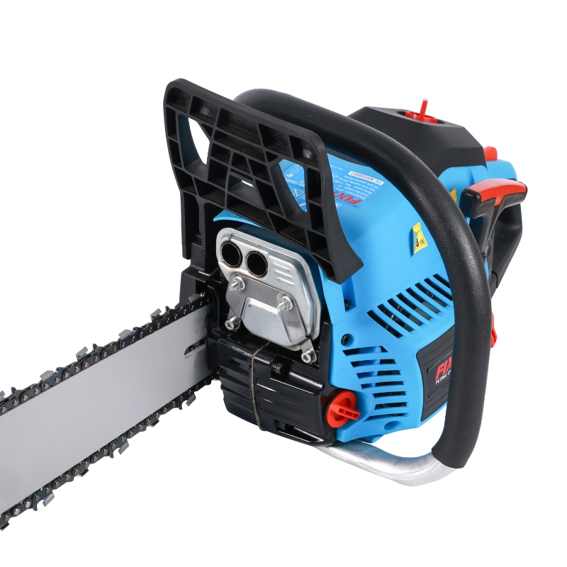 Fixtec Industrial Garden Tools 2-Stroke Gasoline Chainsaw Hand Cutter Machine Wood