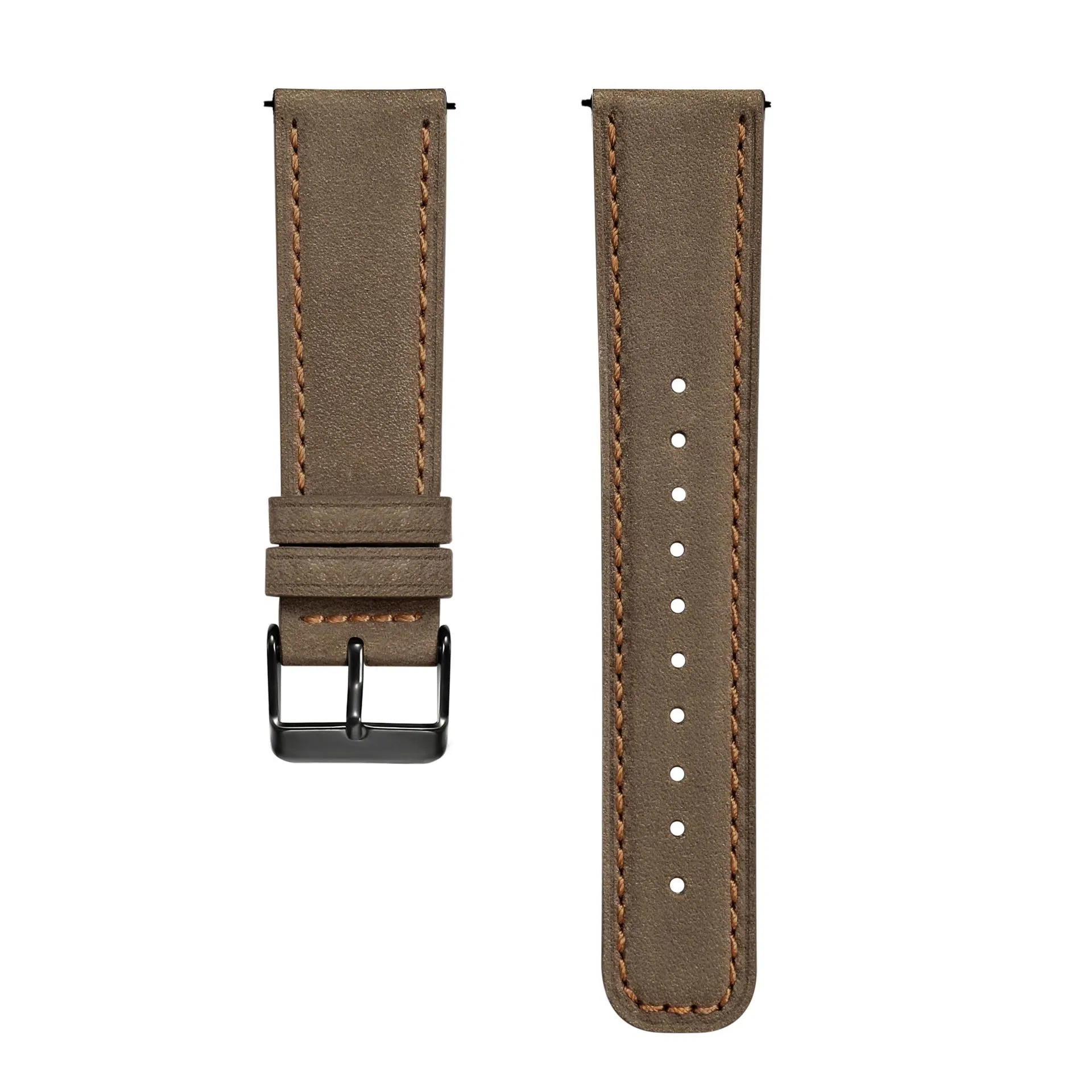 Top Grain Leather Custom Smart Watch Strap Band for Samsung Huawei Fitbit Xiaomi Watches