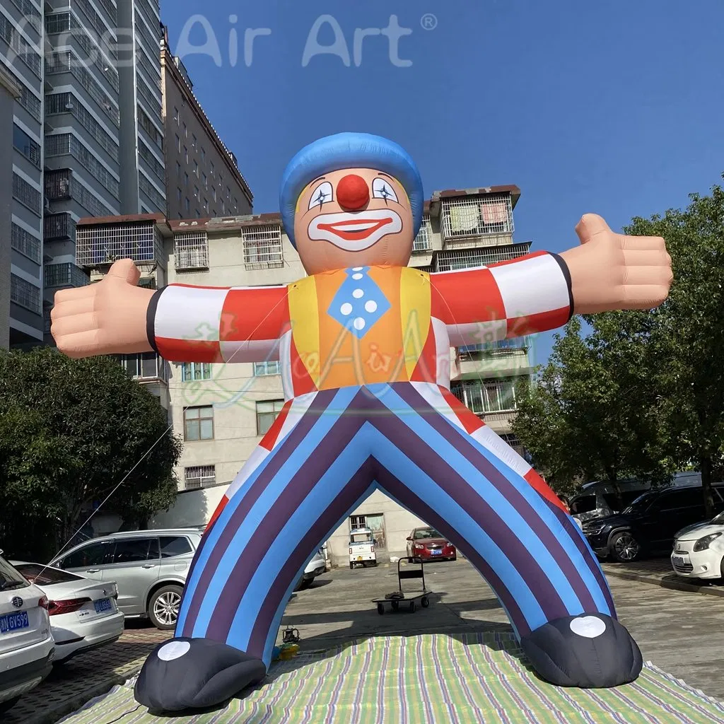 6mh Giant Inflatable Clown Air Blow Circus Joker Doll Theme Park Entertainment Event Party Decoration Kids Park Advertising