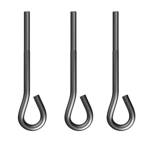 Heavy-Duty 1/2" Anchor Bolt with 9 Durable Ground Anchors