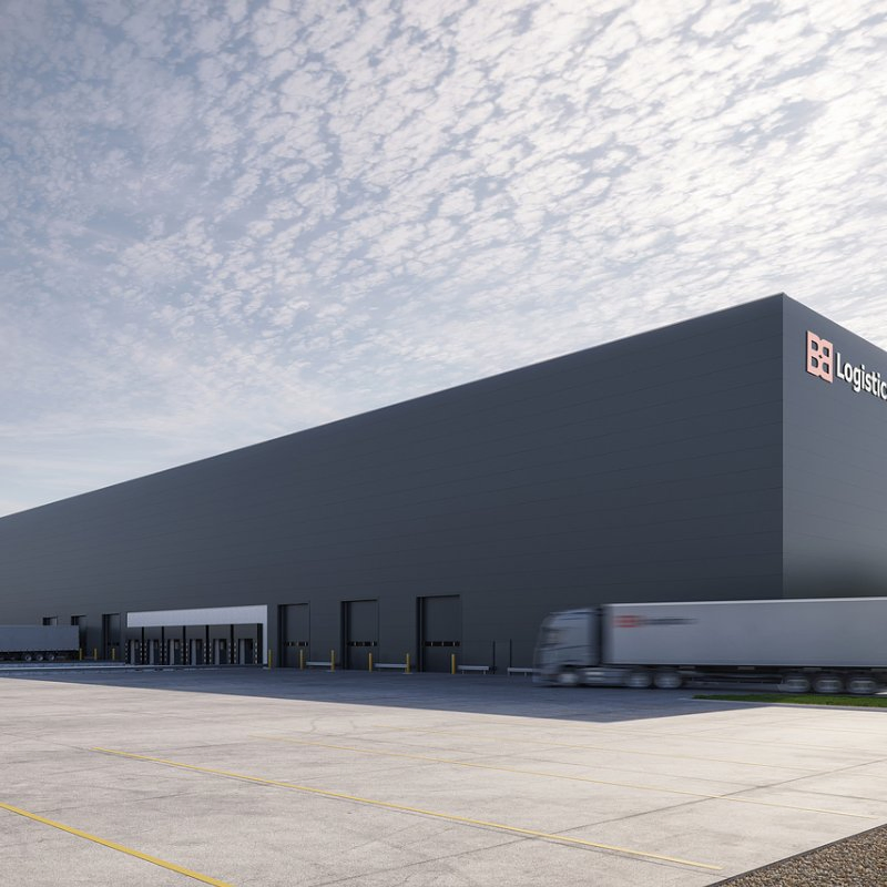 Painted Steel Structure Warehouse / Free Design Steel Structure Warehouse