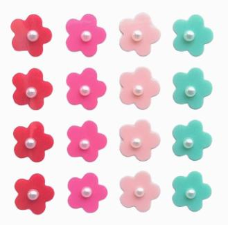 China Manufacture Hydrocolloid Acne Pimple Patch Crystal Flower Shaped Acne Patch