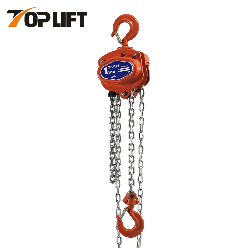 1t Manual Pulley Chain Hoist Chain Block